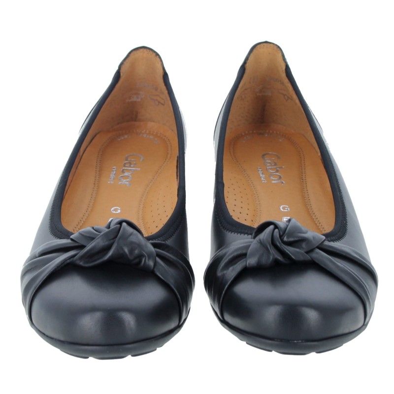 Gabor black hot sale flat shoes